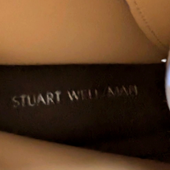 Stuart Weitzman McKenzee Cornflower Blue Combat Boot.... Size 8.5 - Picture 9 of 10